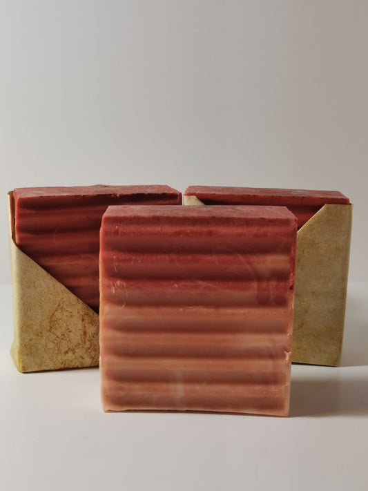 ginger and cinnamon goat's milk soap